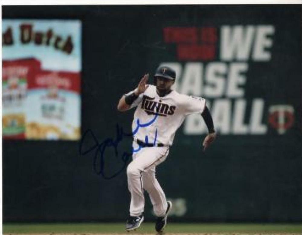 JACK CAVE MINNESOTA TWINS SIGNED AUTOGRAPHED 8X10 W/COA