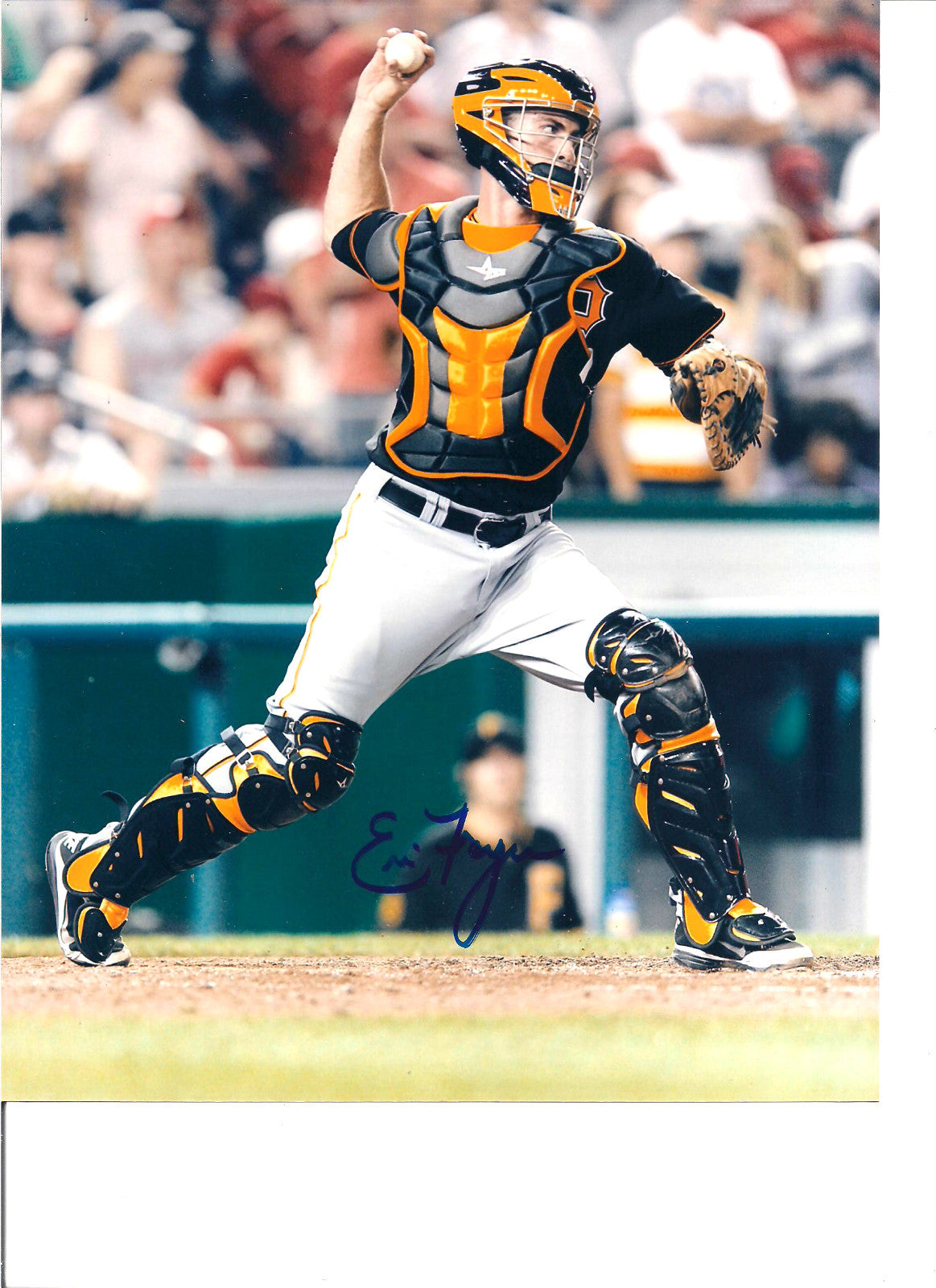 ERIC FRYAR PITTSBURGH PIRATES SIGNED AUTOGRAPHED 8X10 PHOTO W/COA