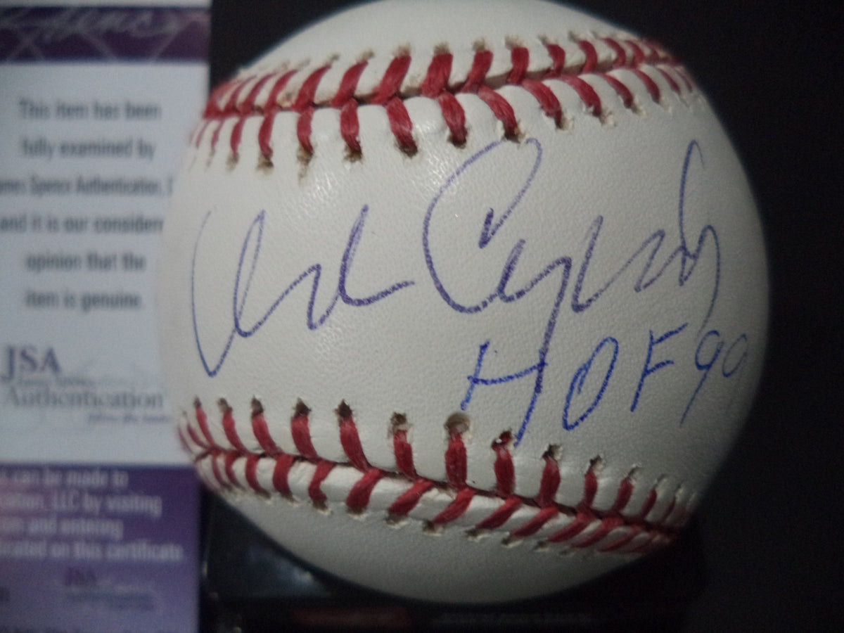ORLANDO CEPEDA HOF 99 CARDINALS SIGNED AUTOGRAPH ROMLB BASEBALL JSA COA #M45391