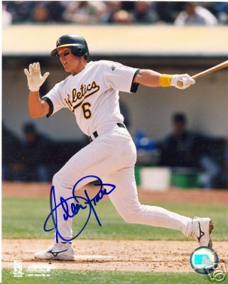 ADAM PIATT OAKLAND A'S SIGNED 8X10 PHOTO W/COA