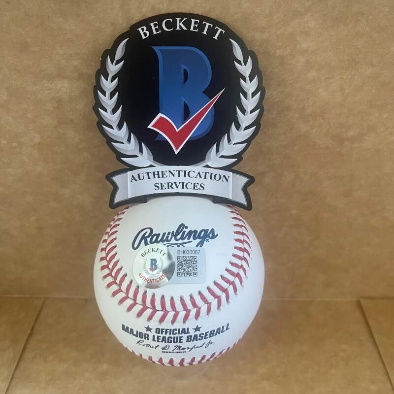 JOHN DONALDSON 1969 PILOTS SIGNED AUTO M.L. BASEBALL BAS AUTHENICATED