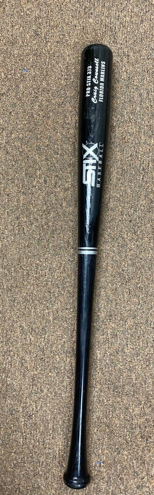 CRAIG COUNSELL FLORIDA MARLINS GAME USED PRO STIX 373 BASEBALL BAT RARE