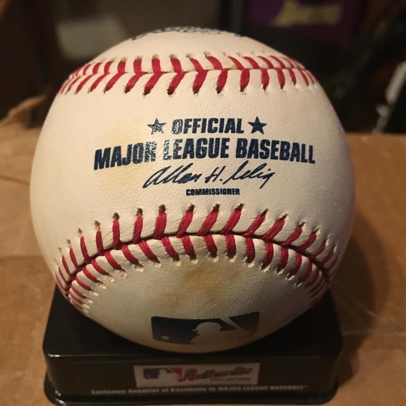 DEVIN IVANY WASHINGTON NATIONALS M.L. SIGNED BASEBALL W/COA