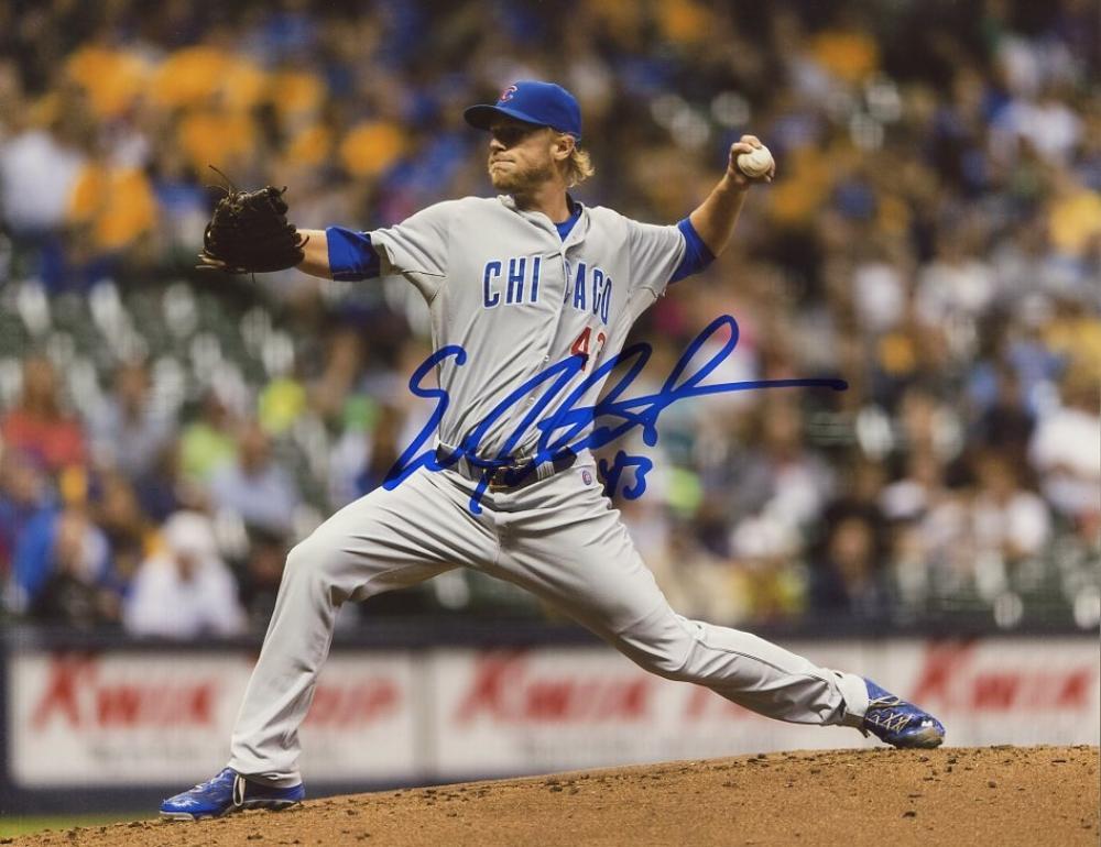 ERIC JOKISCH CHICAGO CUBS SIGNED AUTOGRAPHED 8x10 PHOTO W/COA