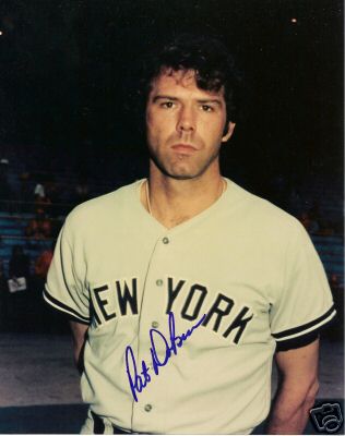 PAT DOBSON NY  YANKEES  SIGNED 8X10 W/COA