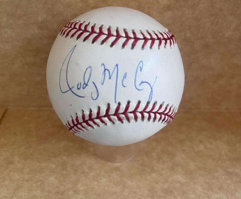 RODNEY MCCRAY WHITE SOX/METS SIGNED AUTOGRAPHED M.L BASEBALL BECKETT AUTHENTICAT