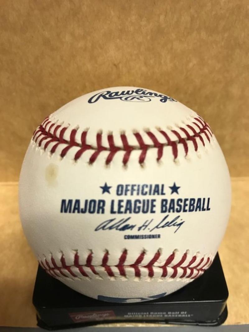 MARK LORETTA ASTROS/BREWERS/DODGERS/RED SOX SIGNED  M.L. BASEBALL W/COA