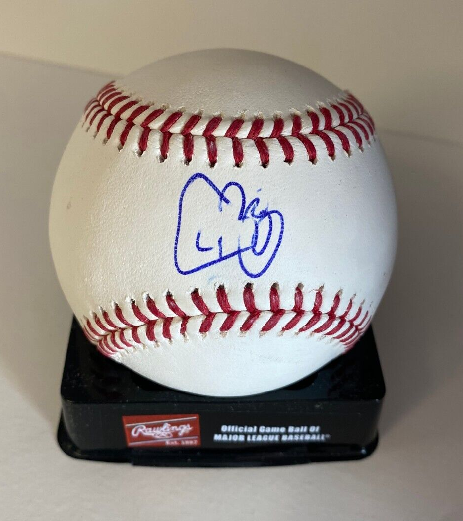 CAVAN BIGGIO TORONTO BLUE JAYS SIGNED AUTOGRAPHED M.L BASEBALL BECKETT AUTH *