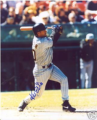 KEVIN ELSTER PITTSBURGH PIRATES SIGNED 8X10 PHOTO W/COA