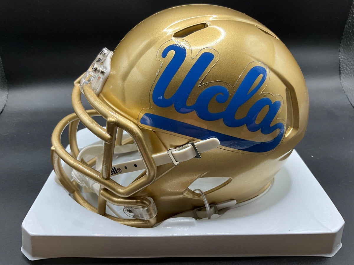 Maurice Jones -Drew signed UCLA Bruins mini helmet Beckett Auto Jaguars Legend