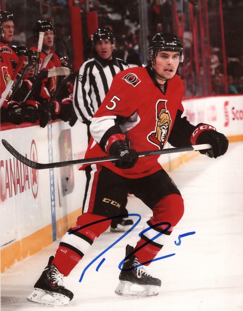 CODY CECI OTTAWA SENATORS SIGNED AUTOGRAPHED 8X10 PHOTO W/ COA