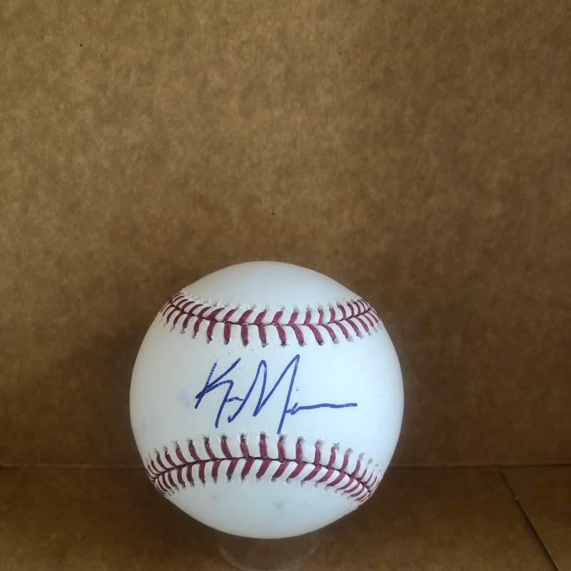KAMERON MISNER MIAMI MARLINS ROOKIE YEAR SIGNED AUTO M.L. BASEBALL BAS R42153