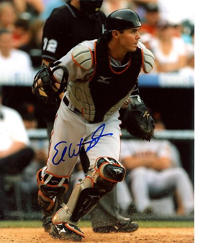 ELI WHITESIDE SAN FRANCISCO GIANTS SIGNED 8X10 PHOTO
