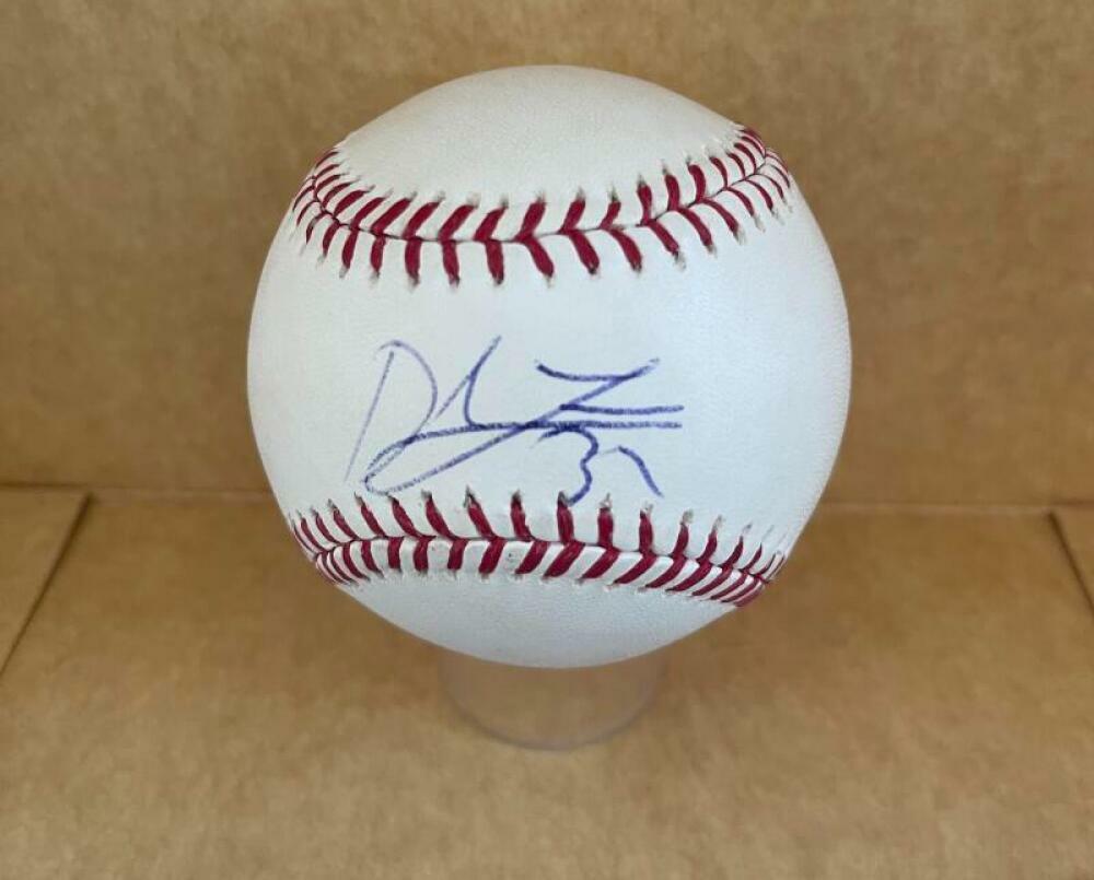 DEREK LOWE BRAVES/DODGERS SIGNED AUTO M.L. BASEBALL BAS BC94335