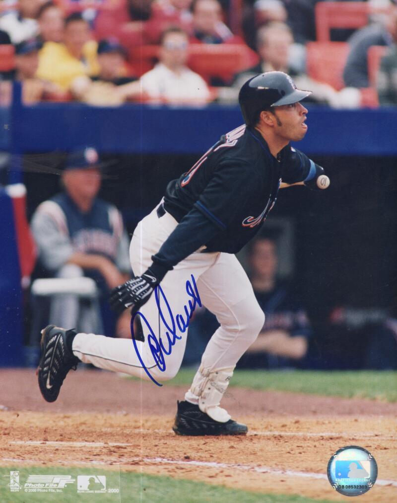 REY ORDONEZ METS SIGNED AUTOGRAPHED 8X10 PHOTO W/ COA
