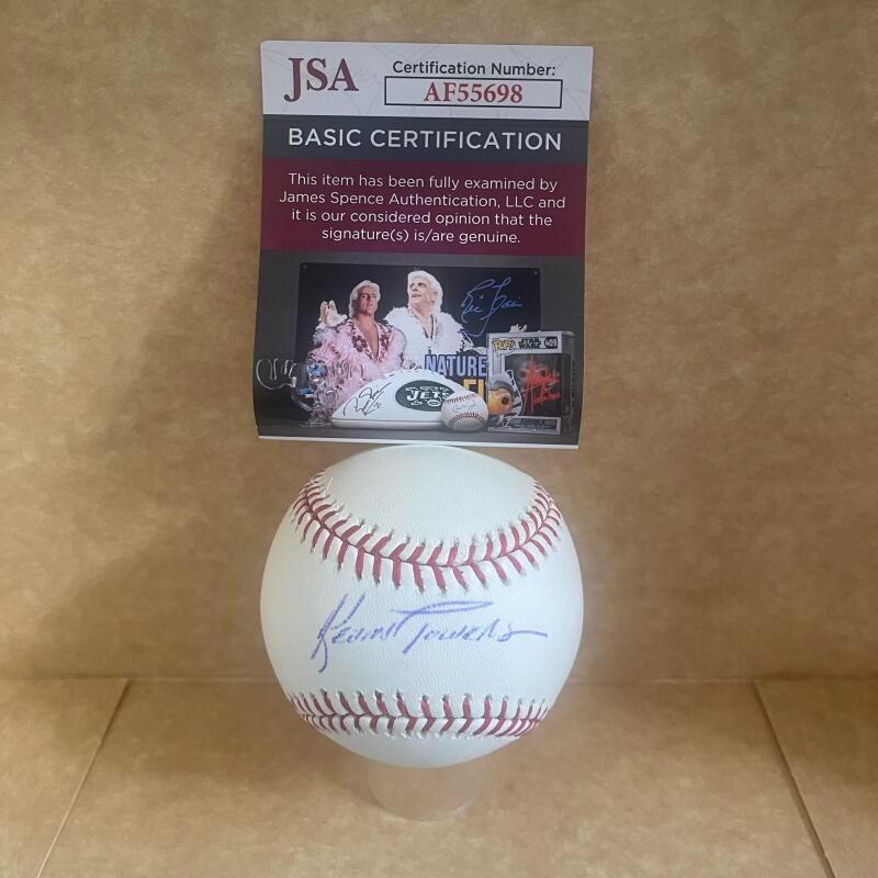 KEVIN TOWERS GM PADRES/DIAMONDBACKS SIGNED AUTO M.L. BASEBALL JSA AF55698