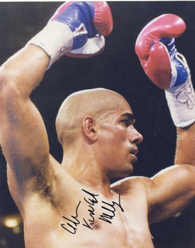 GLEN KELLY AUSTRAILAN BOXER SIGNED AUTOGRAPHED 8X10 W/ COA 