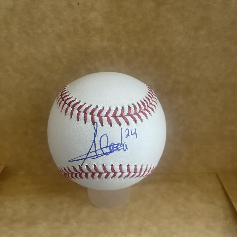 ALLAN CERDA CINCINNATI REDS SIGN DEBUT SIGNED AUTO M.L. BASEBALL JSA SD140135
