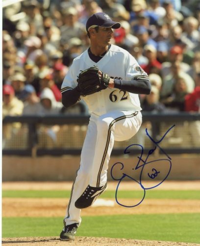 GRANT BALFOUR MILWAUKEE BREWERS SIGNED 8X10 PHOTO W/COA