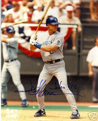 JED HANSEN KANSAS CITY ROYALS SIGNED 8X10 PHOTO W/COA