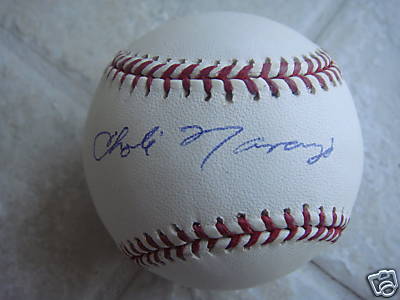 CHOLI NARANJO PITTSBURGH PIRATES OFFICIAL SIGNED BALL