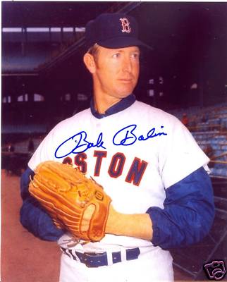 BOB BOLIN BOSTON  RED SOX SIGNED 8X10 PHOTO W/COA