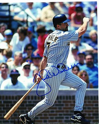JOHN WEHNER  ACTION   PITTSBURGH  PIRATES  SIGNED AUTOGRAPHED    8X10  PHOTO