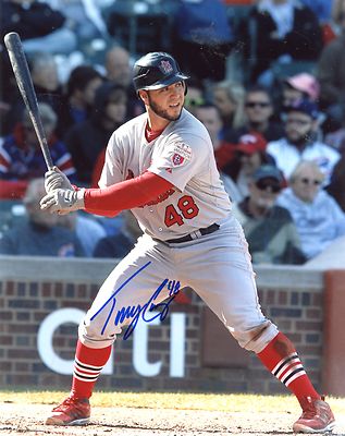 TONY  CRUZ    ST. LOUIS  CARDINALS  SIGNED  8X10  PHOTO