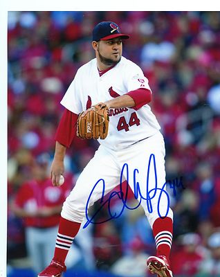 EDWARD  MUJICA  #44   ST. LOUIS  CARDINALS    SIGNED  AUTOGRAPHED   8X10   