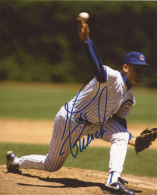 MIKE BIELECKI CHICAGO CUBS SIGNED AUTOGRAPHED 8X10 PHOTO W/COA