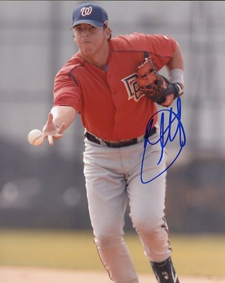 CHRIS  MARRERO  WASHINGTON  NATIONALS    SIGNED 8X10