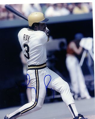 JOHNNIE  RAY  ACTION    PITTSBURGH  PIRATES  SIGNED AUTOGRAPHED    8X10  PHOTO