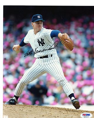 SCOTT  KAMIENICKI  PSA  SOP    NEW  YORK  YANKEES   SIGNED  AUTOGRAPHED   8X10  