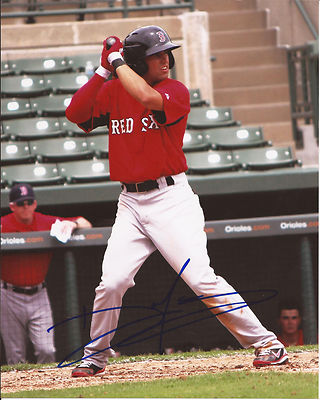DEVIN MARRERO BOSTON RED SOX SIGNED AUTOGRAPHED 8X10 PHOTO W/COA 
