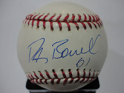 DANNY BORRELL NEW YORK YANKEES SIGNED AUTOGRAPHED MAJOR LEAGUE BASEBALL W/COA