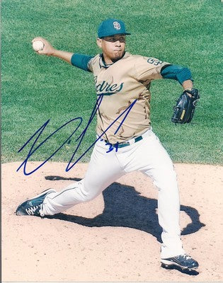 WILTON LOPEZ SAN DIEGO PADRES SIGNED 8X10 PHOTO W/COA