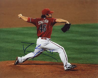 DANIEL  SCHLERETH     ARIZONA  DIAMONDBACKS   AUTOGRAPHED   SIGNED 8X10 