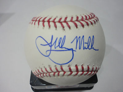 SHELBY MILLER ATLANTA BRAVES RC SIGNED AUTOGRAPHED ML BASEBALL JSA COA #I70017