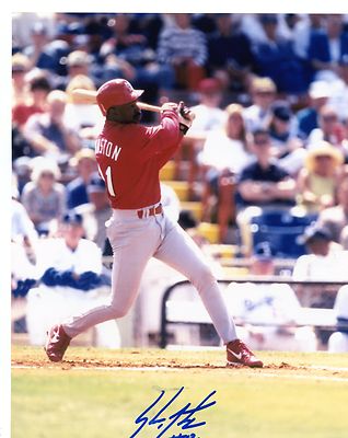 SHAWON  DUNSTON   ST.  LOUIS  CARDINALS   SIGNED AUTOGRAPHED   8X10  PHOTO