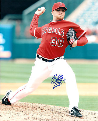 BOBBY CASSEVAH ANAHEIM ANGELS SIGNED AUTOGRAPHED 8X10 PHOTO W/COA