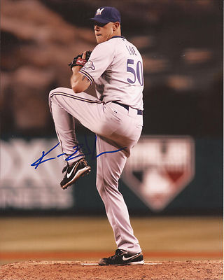 KAMERON LOE MILWAUKEE BREWERS SIGNED AUTOGRAPHED 8X10 PHOTO W/COA