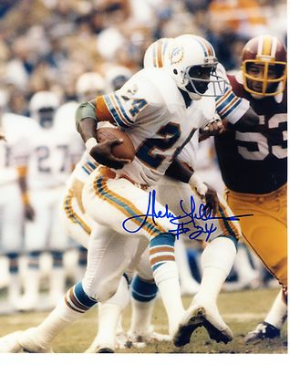 DELVIN  WILLIAMS  MIAMI  DOLPHINS    #24  SIGNED  AUTOGRAPHED 8X10  PHOTO