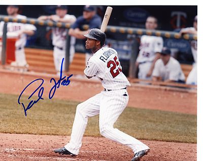 PEDRO  FLORIMON   HORIZONTAL MINNESOTA  TWINS  SIGNED AUTOGRAPHED 8X10   PHOTO  