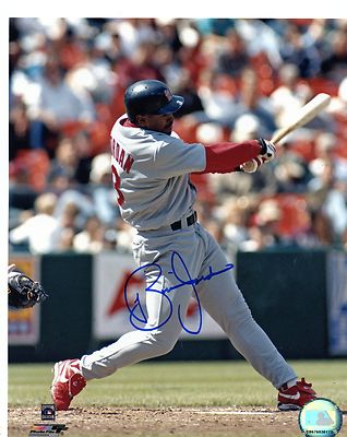 BRIAN  JORDAN   ST. LOUIS  CARDINALS SIGNED AUTOGRAPHED 8X10   PHOTO
