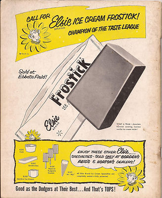 BROOKLYN 1957 OFFICIAL YEARBOOK RARE