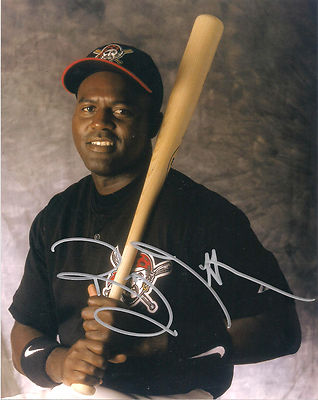 REGGIE JEFFERSON PITTSBURGH PIRATES SIGNED AUTOGRAPHED 8X10 PHOTO W/COA