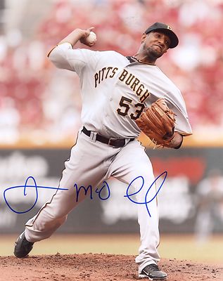 JAMES  MCDONALD  PITTSBURGH PIRATES  SIGNED AUTOGRAPHED 8X10  PHOTO   A