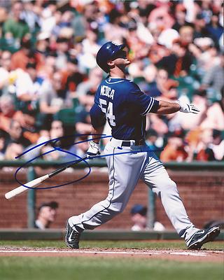 TOMMY MEDICA #54 SAN DIEGO PADRES SIGNED AUTOGRAPHED 8X10 PHOTO W/COA
