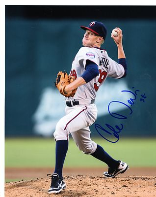 COLE DEVRIES   MINNESOTA  TWINS  SIGNED AUTOGRAPHED 8X10   PHOTO  