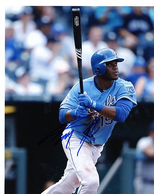 IRVING  FALU   #19     KANSAS  CITY  ROYALS  SIGNED AUTOGRAPHED 8X10   PHOTO  